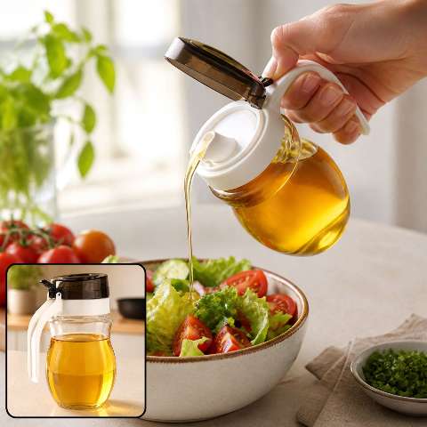 PourPro — Anti-Drip Oil Dispenser, 650ml