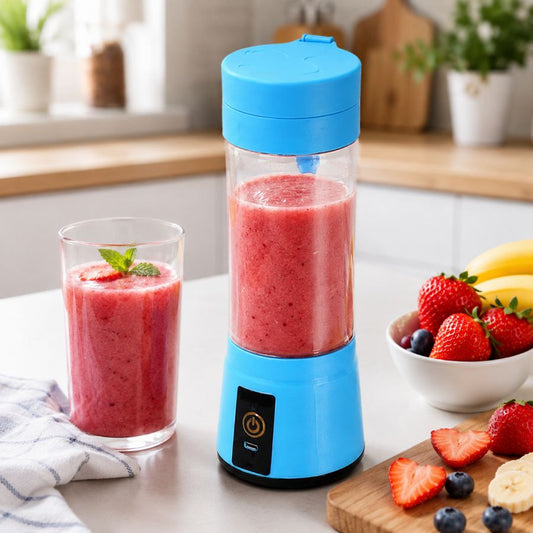 NutriBlend Pro — Portable Blender with Safety Lock, USB Rechargeable