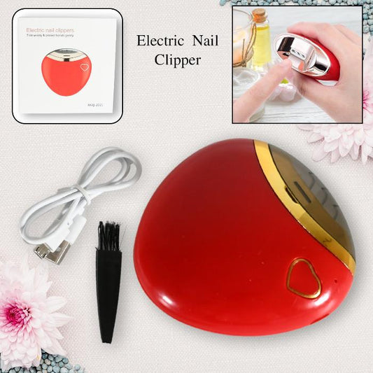 TrimEase — Automatic Electric Nail Clipper & File, USB Rechargeable