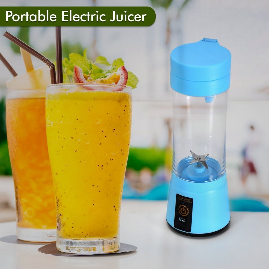 NutriBlend Pro — Portable Blender with Safety Lock, USB Rechargeable