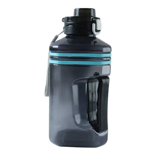 AquaGrip — Large Square Gallon Water Bottle with Handle, 1500ml