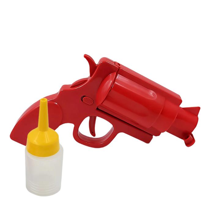 SauceShot — Trigger Ketchup & Sauce Dispenser Gun, Refillable