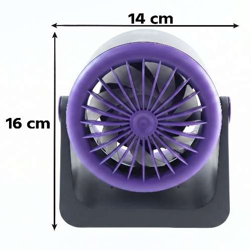 BreezeTilt — Personal Desktop Air Circulation Fan, USB Powered