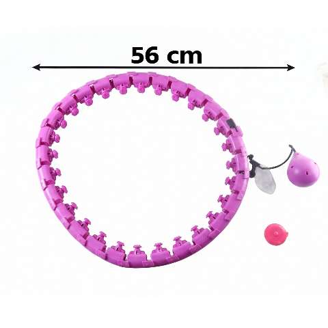 FlexFit — Smart Weighted Hula Hoop with Massage Ball, Detachable