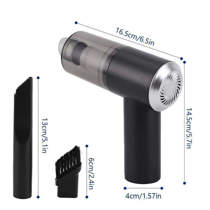 PowerPuff — 3-in-1 Portable Vacuum Cleaner & Blower, Home & Car