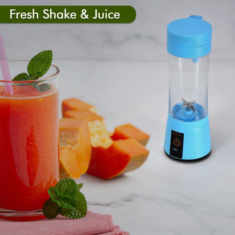 NutriBlend Pro — Portable Blender with Safety Lock, USB Rechargeable