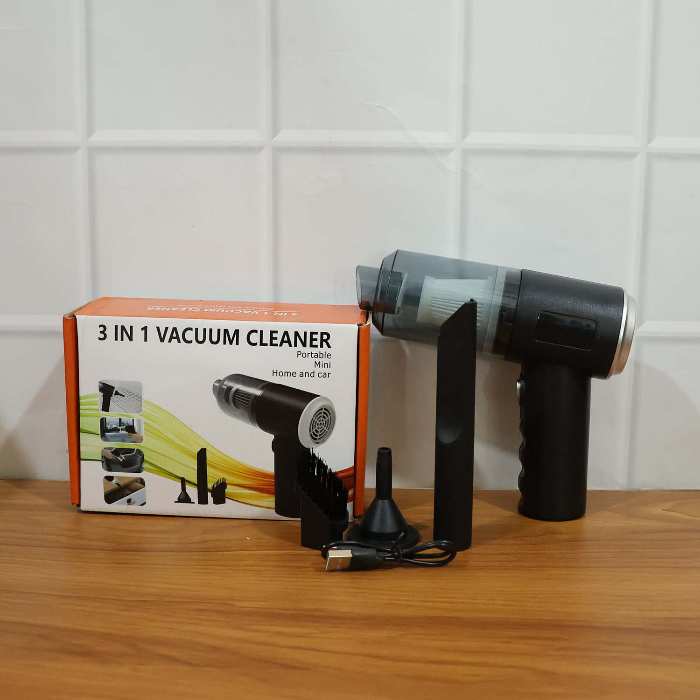 PowerPuff — 3-in-1 Portable Vacuum Cleaner & Blower, Home & Car