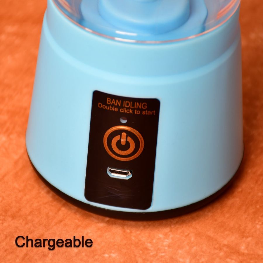 NutriBlend Pro — Portable Blender with Safety Lock, USB Rechargeable